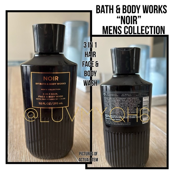 Noir Bath & Body Works Mens Collection - Picture 1 of 1